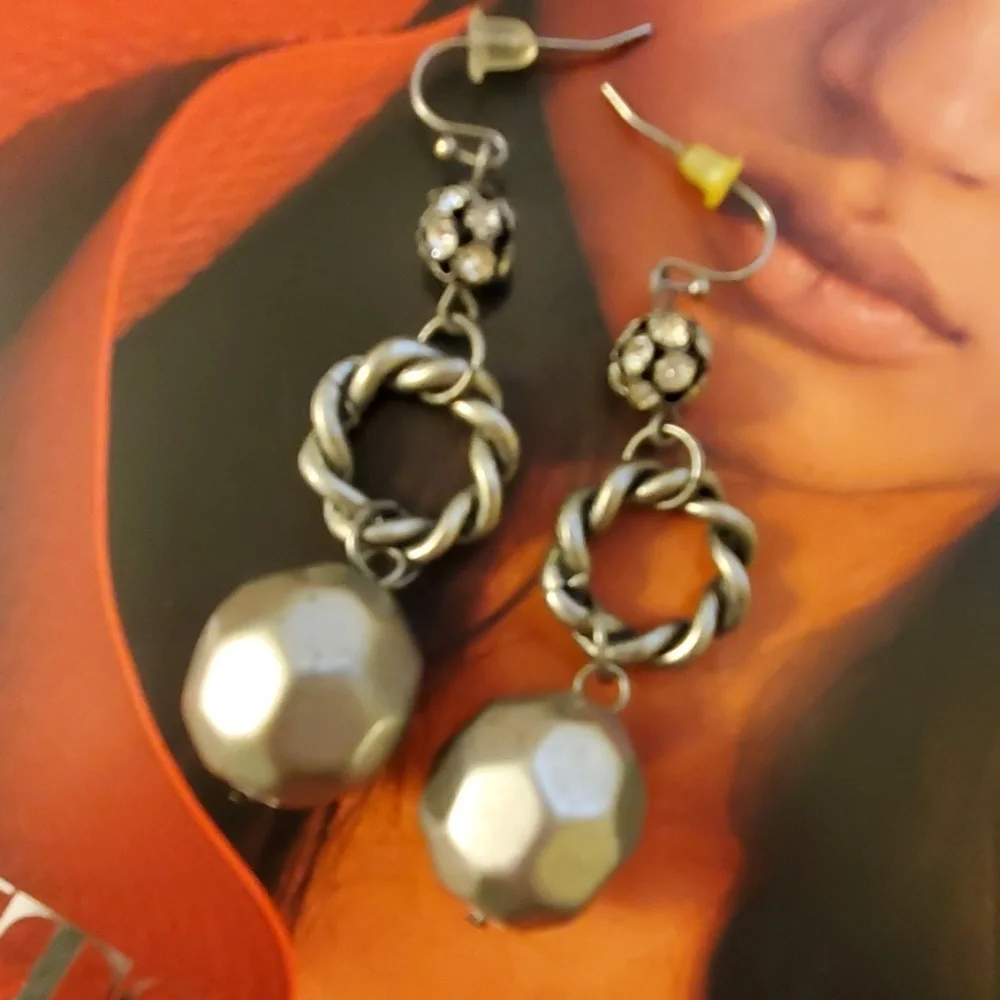 Statement boutique earrings with a vintage vibe